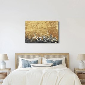 Obraz - Zlatá štruktúra N⁰3 (90x60 cm)