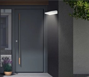 Telefunken - LED Vonkajšie nástenné svietidlo LED/10W/230V IP44 biela