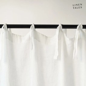 Biela ľanová záclona 130x170 cm White – Linen Tales