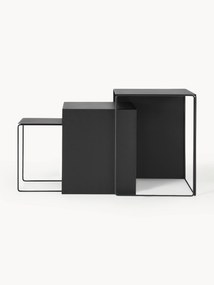 Súprava pomocných stolíkov Cluster, 3 ks