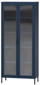 Vitrína ANGELO, 800 x 1850 x 450 mm, Modern: farba granátová