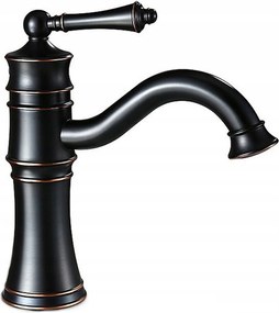 Rea Vintage, umývadlová batéria h-217, čierna matná, REA-B0226