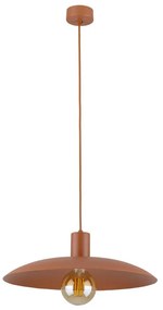 Luster na lanku ASTRA 1xE27/15W/230V pr. 41 cm tehlová