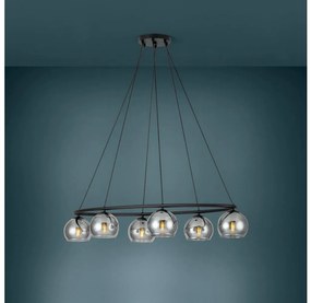 Eglo 39578 - Luster na lanku DAGUELLA 6xE14/25W/230V