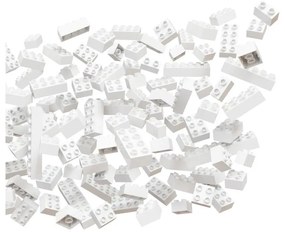 Súprava stavebných kociek ku guličkovej dráhe Hubelino Snow, 120 ks