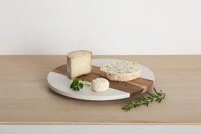 Mramorový otočný servírovací podnos Marie, (fi) 35 cm