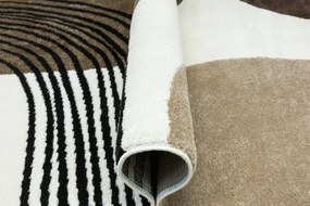 Koberec CLARA 02923A krémový / hnedý