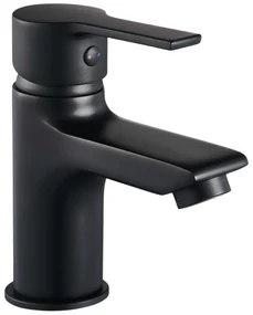 Invena Bralos, umývadlová batéria h-134, čierna matná, INV-BU-07-004-A