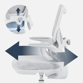 Detská otočná stolička Mark Adler Junior 5.7 Grey