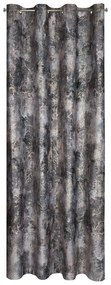 ZATEMŇOVACÍ ZÁVES NA KRÚŽKOCH ESTER 140X250 CM VZOROVANÁ