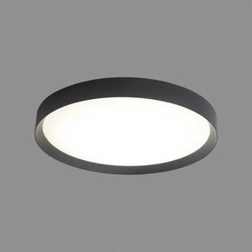 ACB P375860N Stropné svietidlo Minsk, 3758/60, LED, 1x42W, 3000K, 3208Lm, d600x80mm, čierna