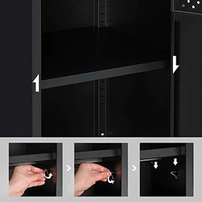 Úložná skrinka VASAGLE LSC101B01