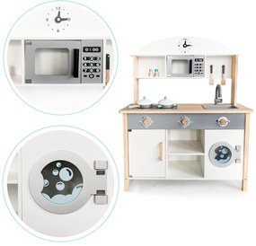 Drevená kuchynka XXL pre deti ECOTOYS