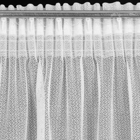 ZÁCLONA NA PÁSKE VANESA 300X270 CM BIELA
