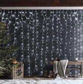 Tutumi Tutumi, LED záves 300 diód 3x3m GL2001, teplé biele svetlo, CHR-00316