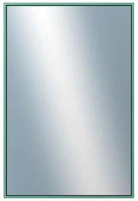 DANTIK - Zrkadlo v rámu, rozmer s rámom 40x60 cm z lišty Hliník zelená m. (7002246)