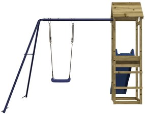 Vonkajšia súprava na hranie impregnovaná borovica