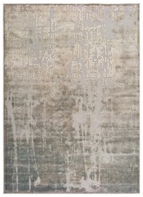 Béžový koberec z viskózy Universal Margot Azul, 140 x 200 cm