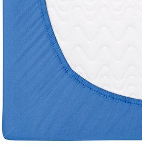 JERSEY PRESTIERADLO 011/170 180X200 CM MODRÉ