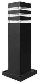 Polux Vonkajšia lampa TEKSAS 1xE27/12W/230V IP44 44 cm antracit SA1550