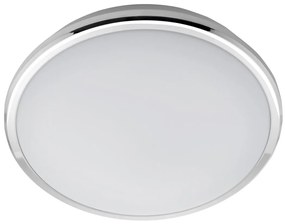 Sapho Sapho, SILVER stropné LED svietidlo, priemer 29cm, 10W, 230V, 3000K/4000K/6500K, IP44, chróm, AU480