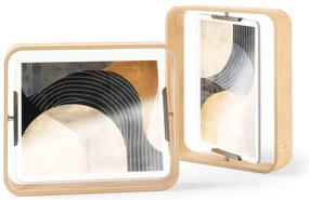 Drevený stojací rámček v prírodnej farbe 26x31,5 cm Bellwood – Umbra