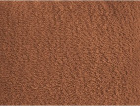 Oranžová podnožka z textílie buklé Montaigne – Bobochic Paris