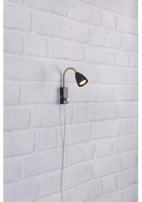 Markslöjd 106589 - Stmievateľné nástenné svietidlo CIRO 1xGU10/7W/230V čierna