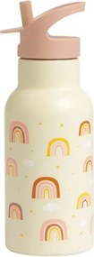 Nerezová fľaša na pitie dúha
