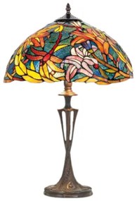 Kolekcia vitrážové Tiffany lampy vzor LAKE