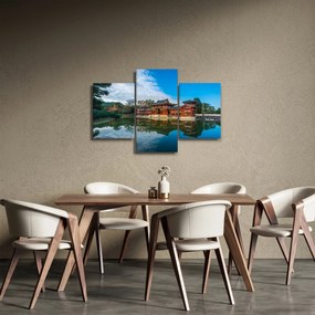 Obraz - Chrám Byodo-in, Japonsko (90x60 cm)