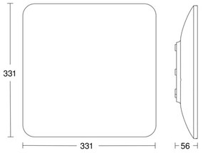 Steinel 067519 - LED Stropné svietidlo so senzorom RS PRO S30 Q SC 26W/230V 4000K