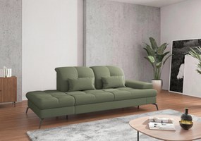 XXXLutz LEŇOŠKA, textil, olivovozelená Sit & More - Online Only obývacie izby - 000144009686