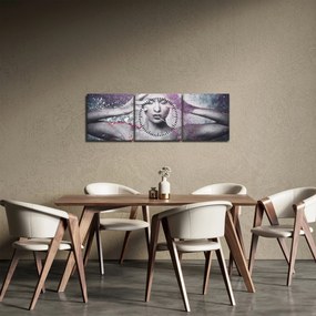Obraz - Energia (s hodinami) (90x30 cm)