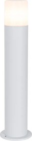 Stojanové vonkajšie svietidlo biele s opálovým tienidlom 50 cm - Odense