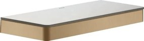 Polička Hansgrohe Axor Universal vo farebnom prevedení kartáčovaný bronz 42838140