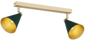 Argon 7148 - Bodové svietidlo LUCINDA 2xE14/7W/230V zelená