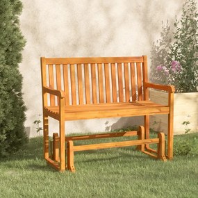 vidaXL Hojdacia záhradná lavička 110 cm akáciový masív