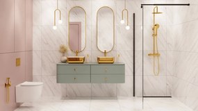 Invena Tinos, závesná WC misa Rimless 495x365x360 mm + SLIM toaletné sedadlo s pomalým zatváraním, biela lesklá, INV-CE-91-001-W