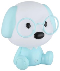 Globo 21761B - LED stmievateľná detská lampička PUPPY 1W/5V 500mAh modrá