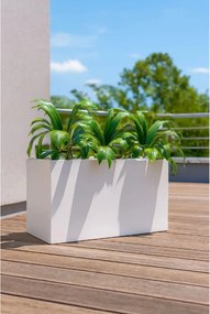 Hrantík MAXI, sklolaminát, šírka 80 cm, biely mat