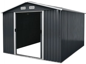 Záhradný domček BestBerg ZDB-9A / 9 m² / 279 x 324 x 211 cm / šedá