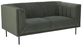 Dizajnová sedačka Darcila 172 cm sivo-zelená