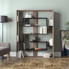 Knižnica Esteban Walnut and Black