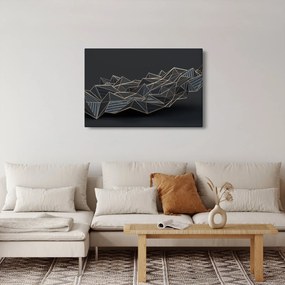 Obraz abstrakcie (90x60 cm)