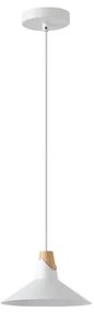 Luster na lanku 1xE27/15W/230V biela