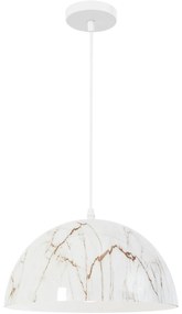 Toolight Toolight, závesná lampa APP911-1CP Marble, imitácia kameňa, OSW-06620