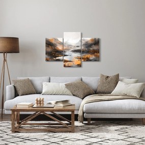 Obraz - Maľba horskej krajiny (90x60 cm)