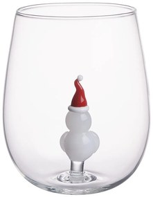 MERRY & JOY Pohár snehuliak 450 ml