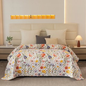 Prehoz na posteľ WILDFLOWERS, farebný Rozmer: 170 x 210 cm